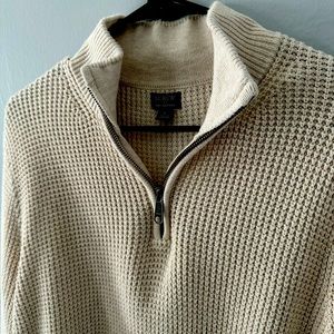 J Crew Quarter Zip Sweater